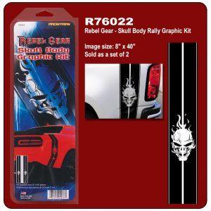 R76022 Rebel Gear skull body rally graphic kit
